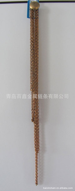 【厂家直销 山东AB系列双扣链,金属饰品链】价格,厂家,图片,其他工艺品原料、辅料、配件,青岛百鑫金属链条-